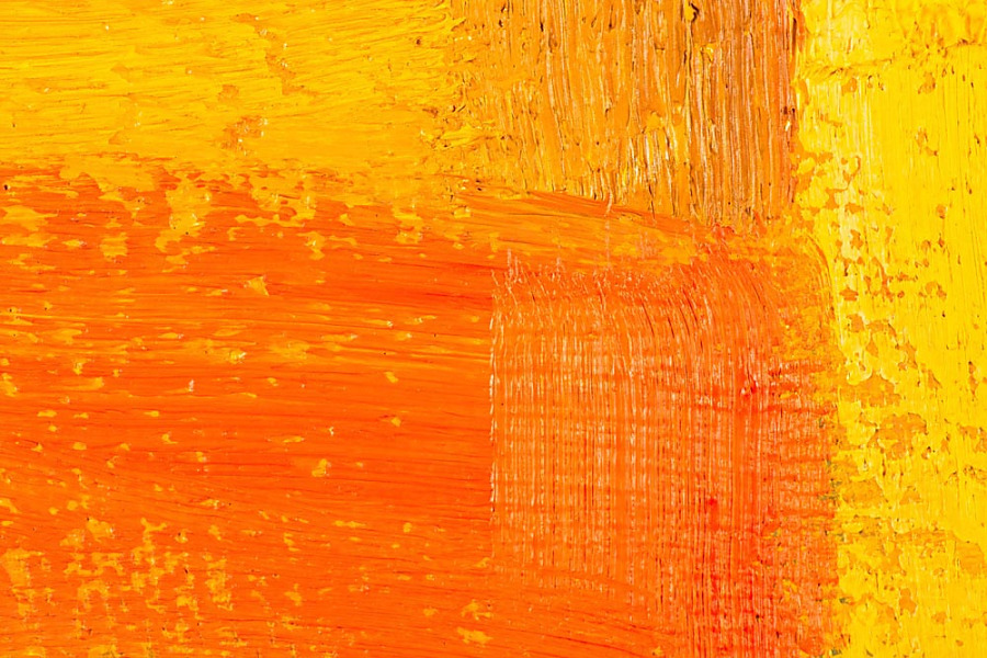 Abstraktná tapeta v oranžovej farbe 1696
